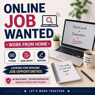 Online Writing & Typing Job – Work From Home