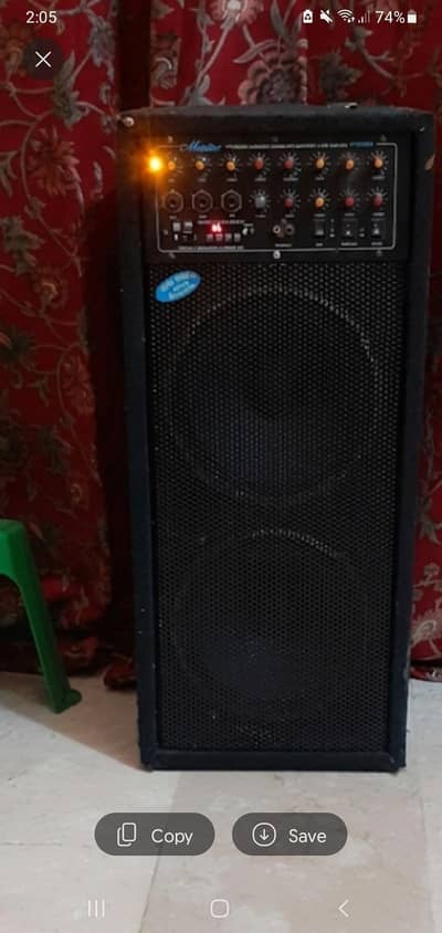 2 Channel Mixture (*Genuine Master*) Double speaker Stereo