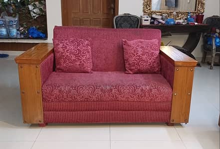 sofa set in solid wood - 6 seater sofa - luxury sofa - sofa set