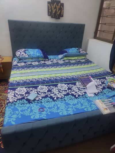 Bed with matters