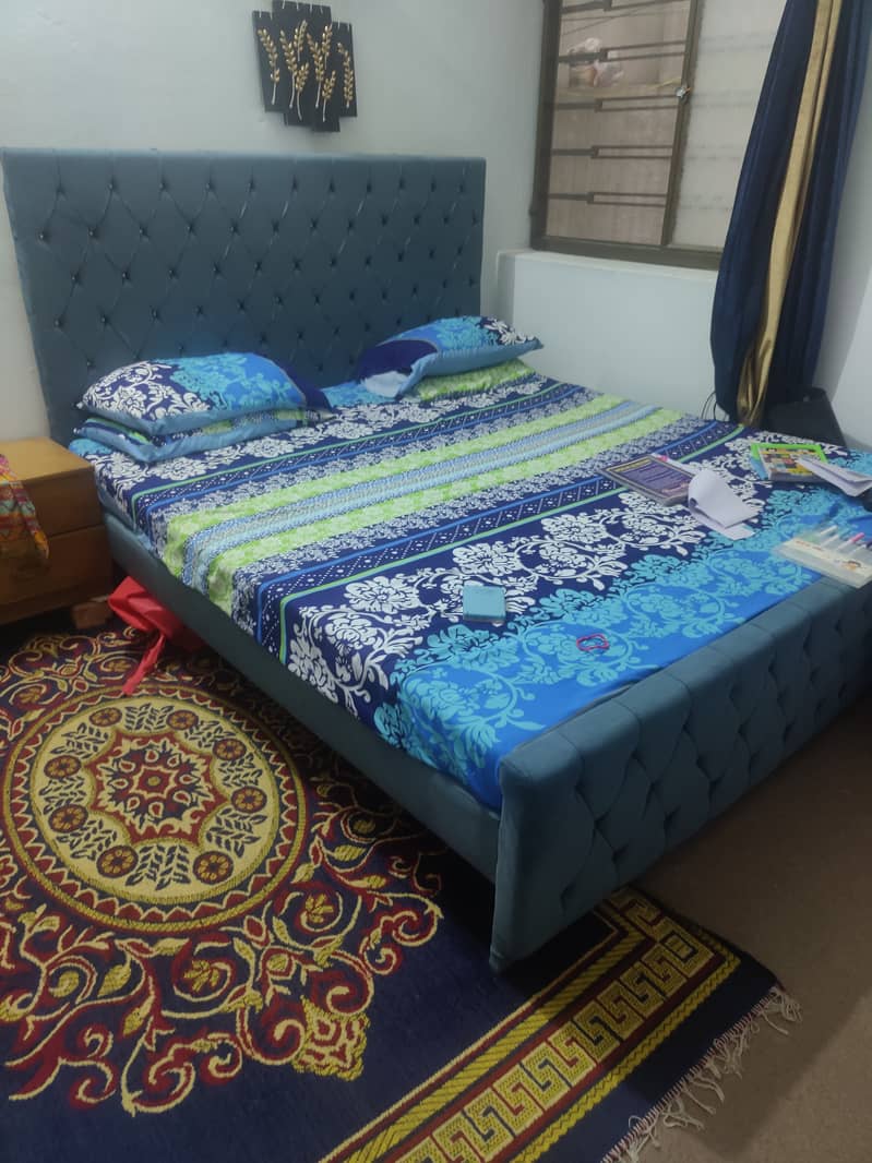 Bed with matters 1