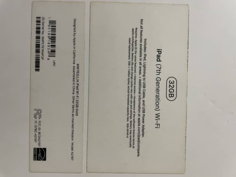 Ipad 7th Generation (wifi) 1