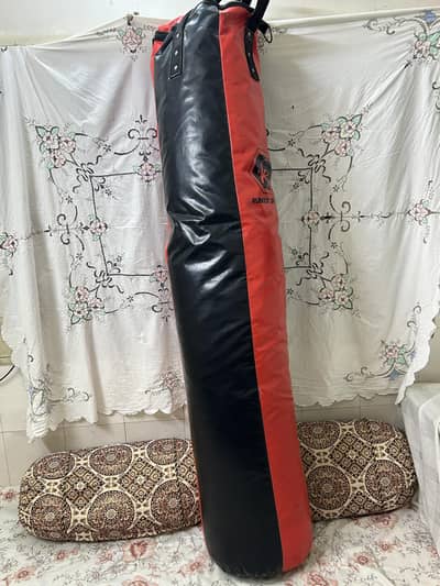 Punching bag 6 feet [ RUNKICK SPORTS ] with 2 pair of boxing gloves