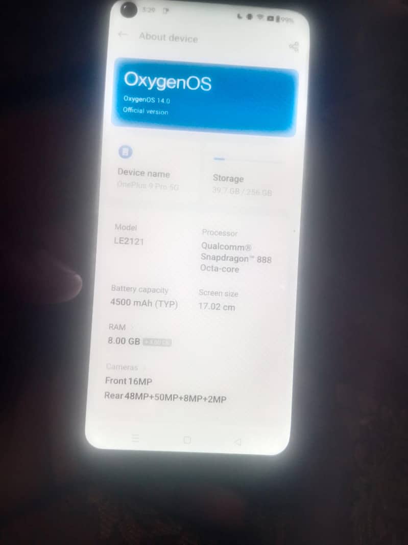 One Plus 9 Pro 5