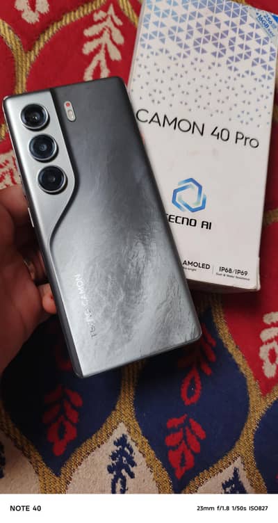 Tecno camon 40 pro 8/256