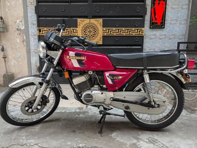 Kawasaki GTO 110 2 Strocke