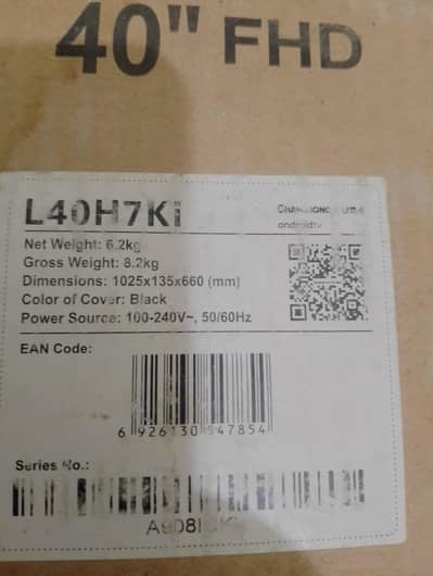 changhong ruba led 40 inch for sale