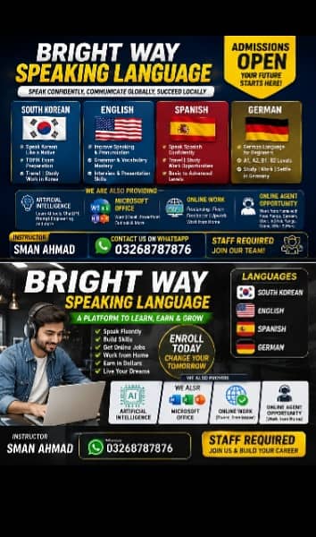 BRIGHT WAY — WHERE LEARNING MEETS EARNING