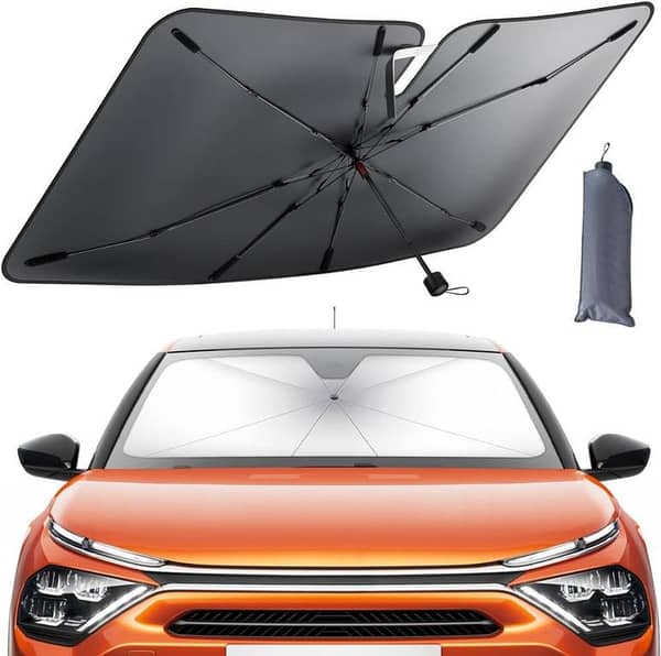 Car Sun Shade Umbrella Foldable Windshield Sun Protector UV Block Cover