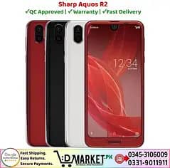 Sharp Aquos R2 Pannal Crack