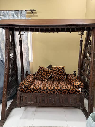 wooden jhola