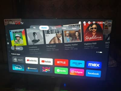 LCD new open box no used 43 inches