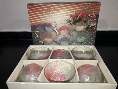 6 Piece Multicolour Sweet Bowl Sets