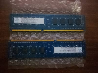 DDR3 4GB RAM 2x2 (1600MHz) 03162777165