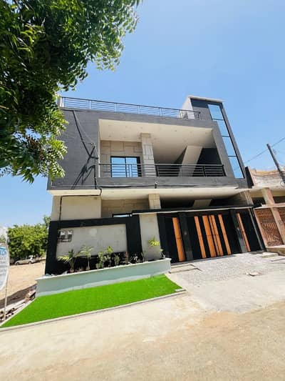 LUXURIOUS BRAND NEW 240 SQUARE YARDS GROUND +ONE HOUSE FOR SALE IN SECTOR T GULSHAN E MAYMAR KARACHI