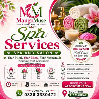 Spa | Services | Spa Center & Saloon | Spa Services In F 8 Markaz