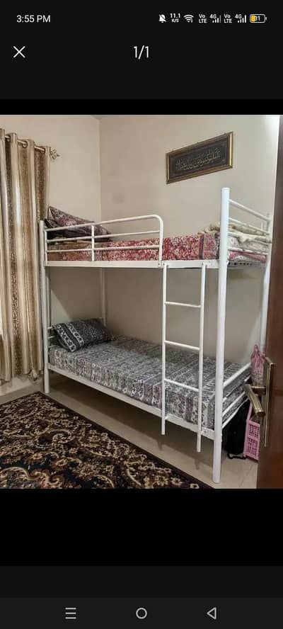 iron bunk bed condition 9/10