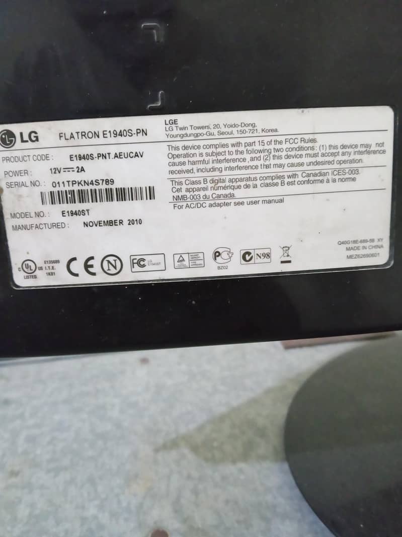 Computer LED 19 inch 4