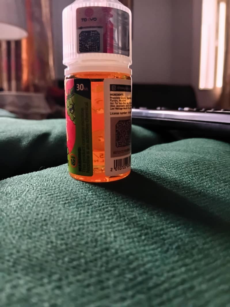 nicotine e liquid , 18+ 2