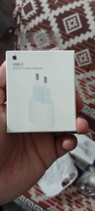 Apple original new charger 20 watt with original cable