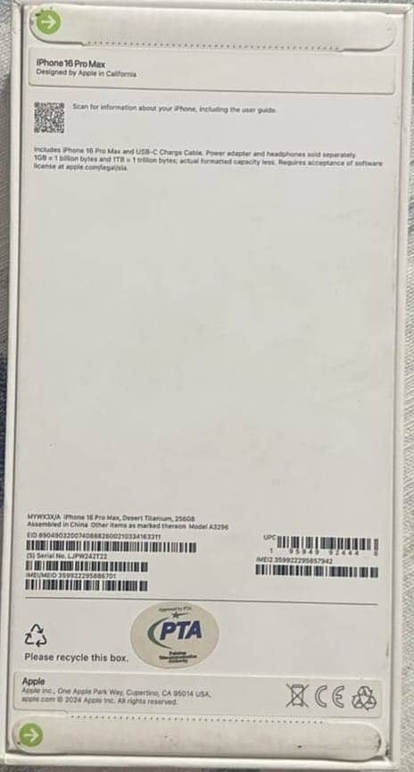 Apple iPhone 16 Pro Max 0
