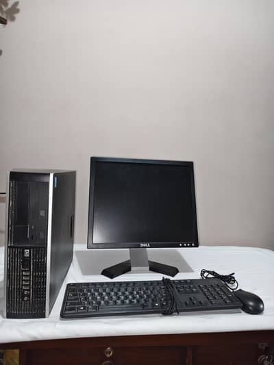 HP intel core 2 duo PC with all accessories