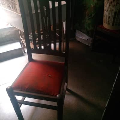 wooden chairs