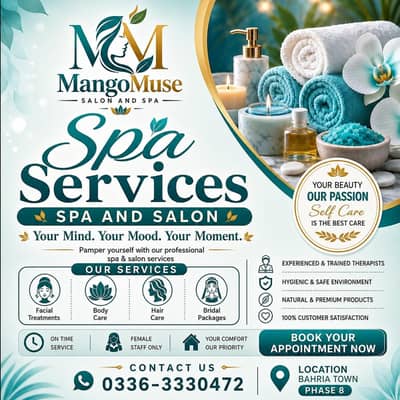Spa | Services | Spa Center & Saloon | Spa Services In Bahria town