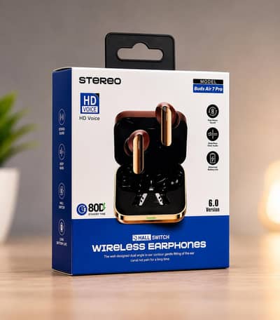 Buds Air 7 Pro Wireless Stereo Headphones