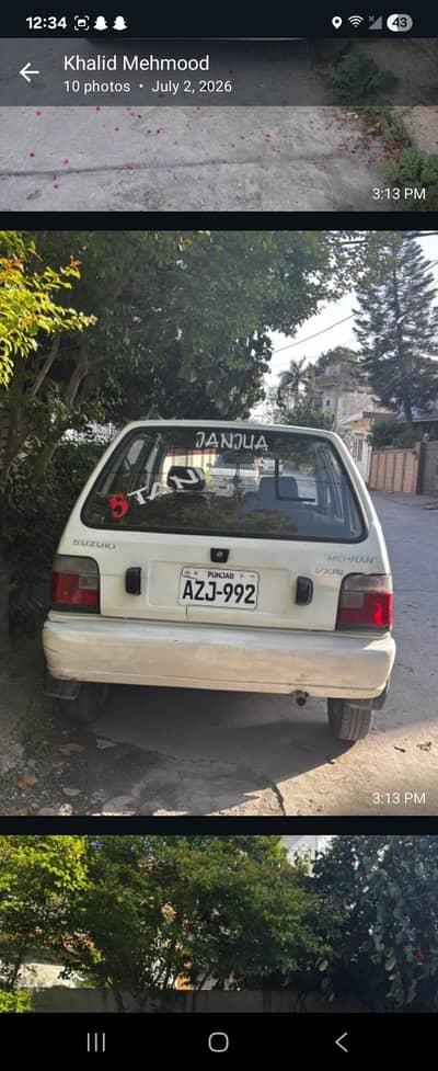 Suzuki Mehran VXR 2004  03710923887
