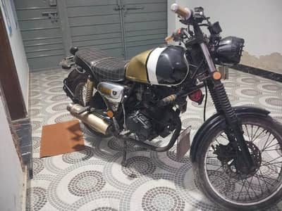 modified bike Ravi piago 150