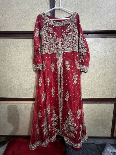 *Red Bridal Lehenga for Sale | Heavy Handwork | Wedding Dress*