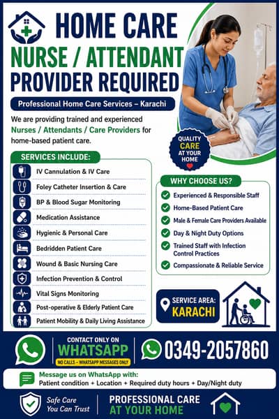 Home Care Nurse and Attended Provider