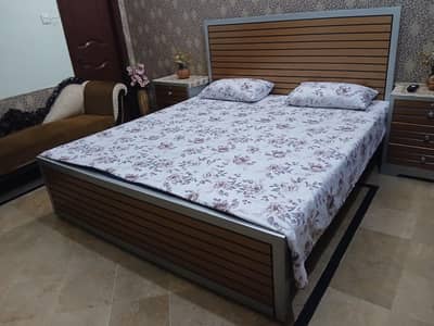 New Deco Double Bed without Mattress