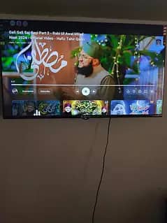 smart LED TV with Bluetooth remote