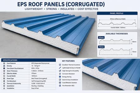EPS | PU/PIR Sandwich Panels | EPS, XPS & PU/PIR Insulation Sheets