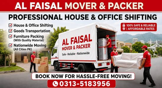 Movers and Packers/House Shifting/Packing Service/Container Service