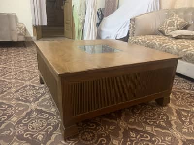 Beautiful Wooden Center Table for Sale
