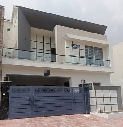 A 60ft Road Sun Facing Beautiful Brand New Double Storey House Available For Sale LOP Approved.