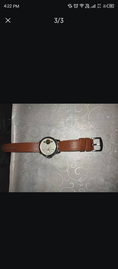 Timas original watch with elegant dial built for Men