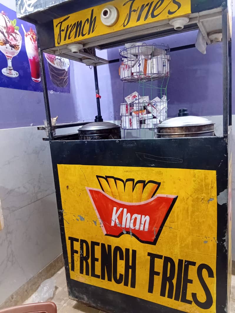 Fries counter 1