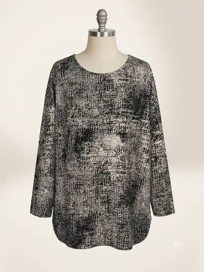 Stylish Printed Western Top / Ladies Tunic