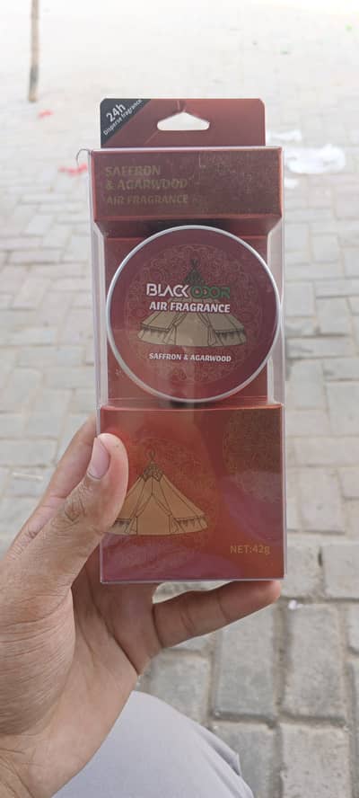 car gel perfume
