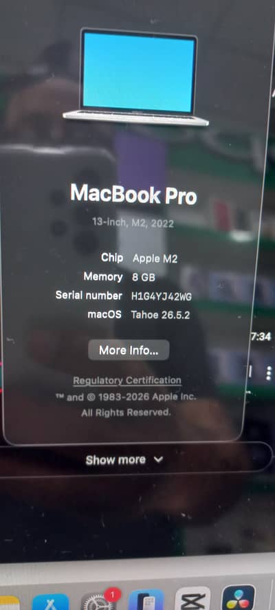 MACBOOK PRO M2 13 INCH