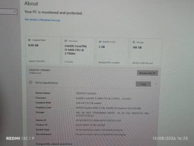 pc and monitor for sale urgent!!