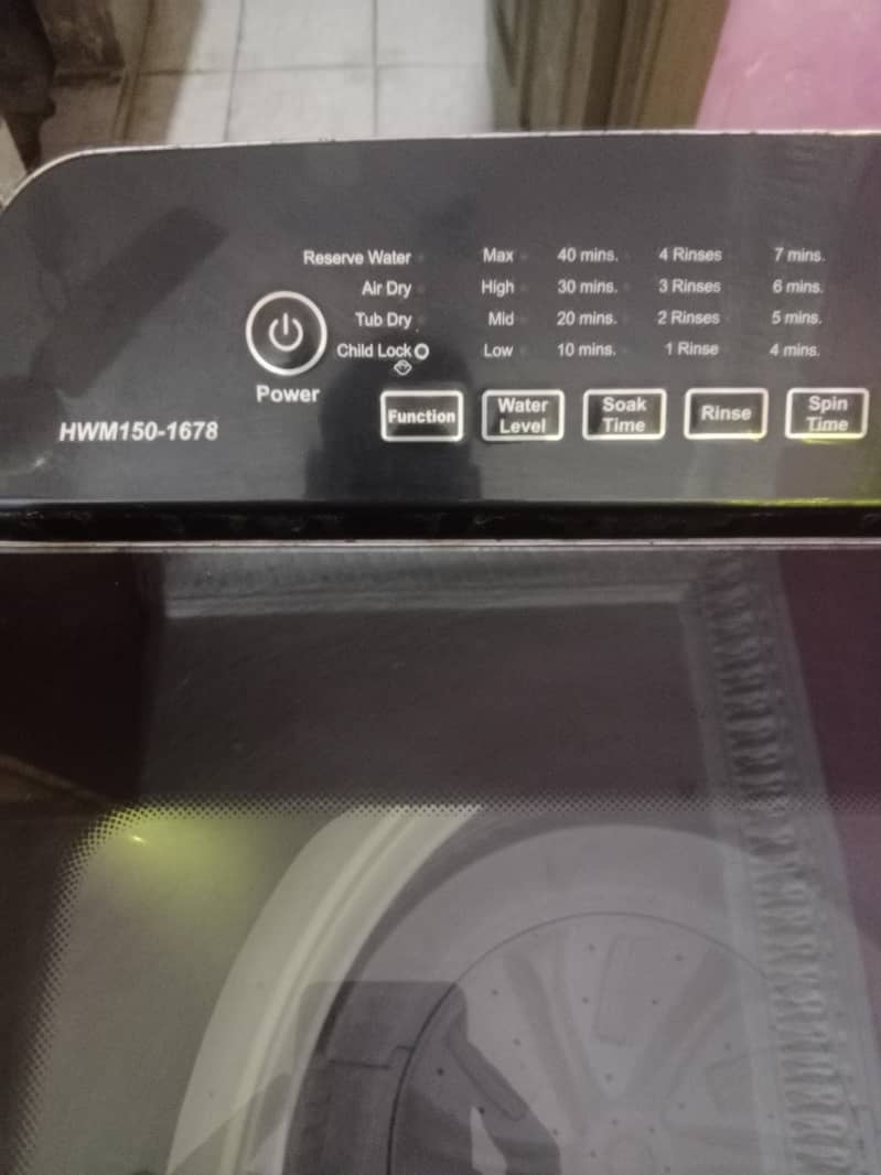 washing machine 1