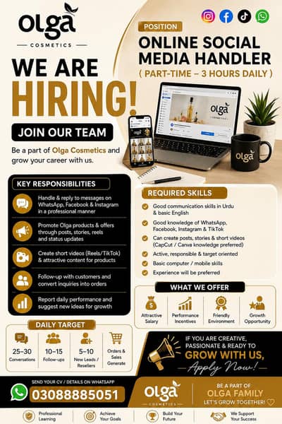 online social media handler