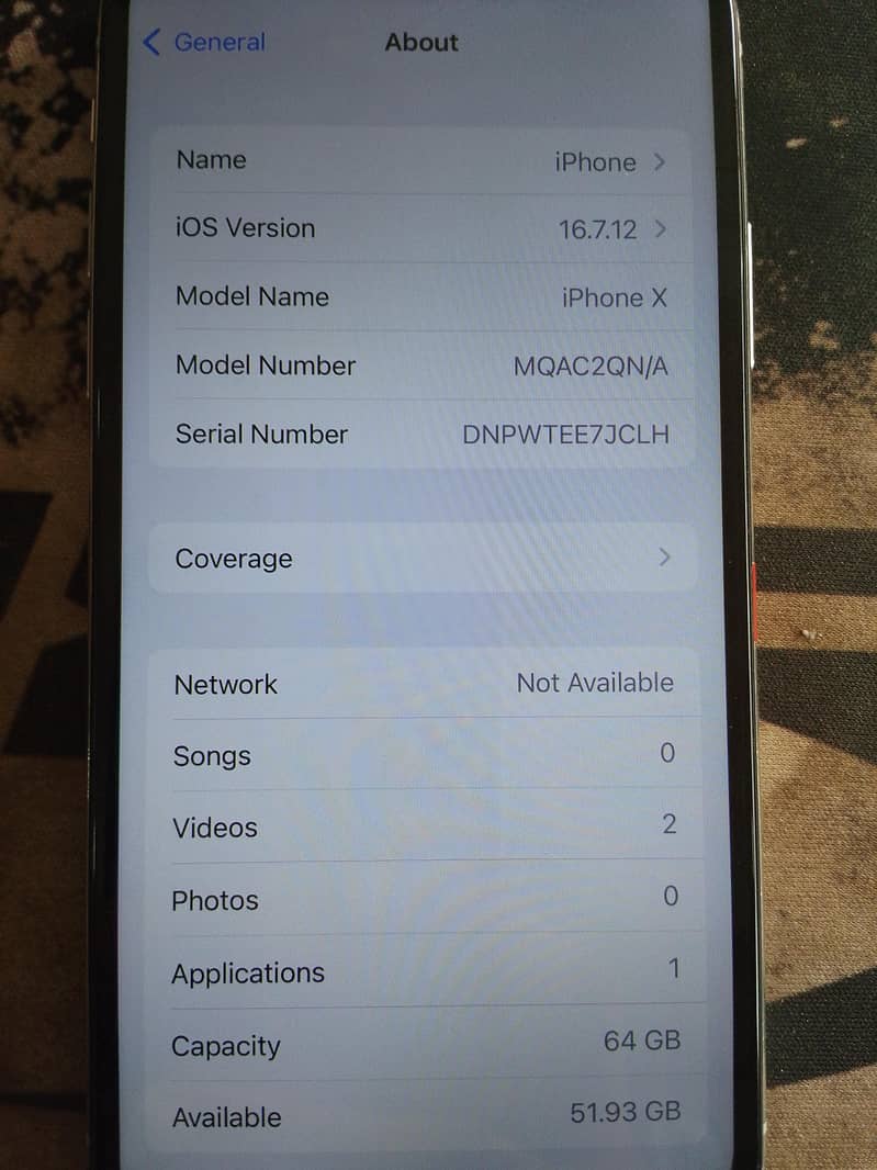 Apple iPhone X 0