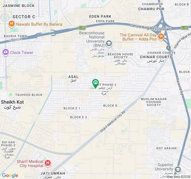 3.25 Marla Plot For Sale Manha Louges 0