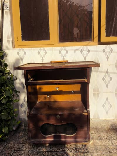 TV console computer table trolly